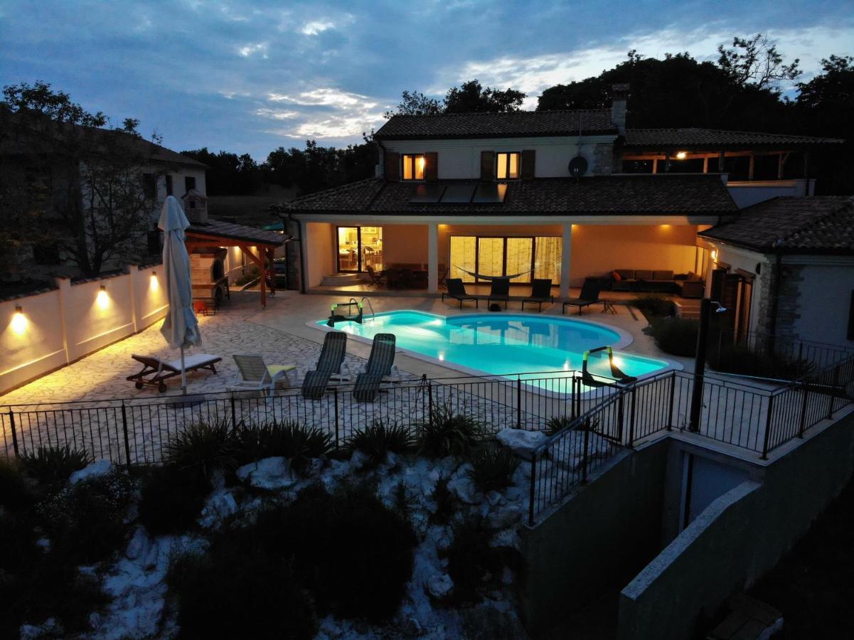 Villa Arton Heated Swimming-Pool Žminj Екстериор снимка