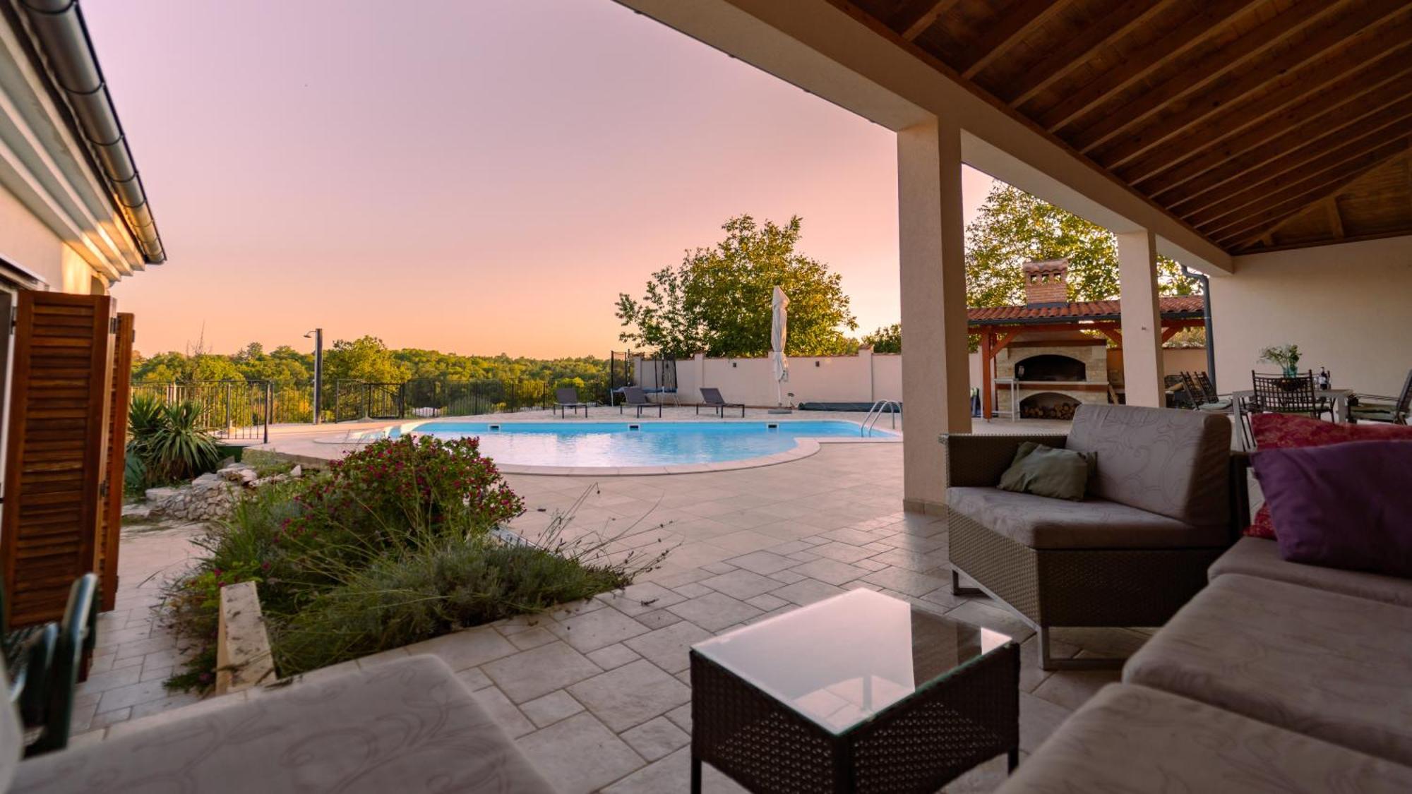 Villa Arton Heated Swimming-Pool Žminj Екстериор снимка