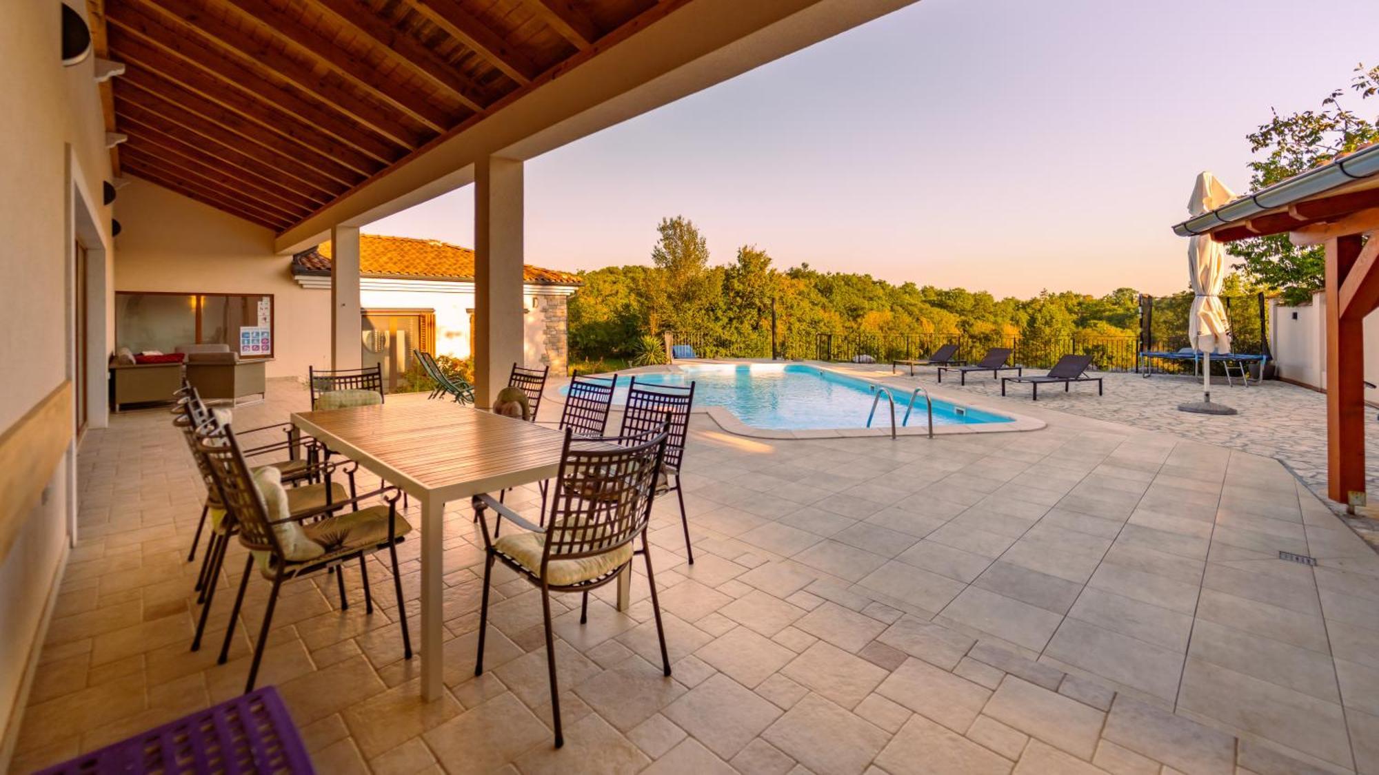 Villa Arton Heated Swimming-Pool Žminj Екстериор снимка
