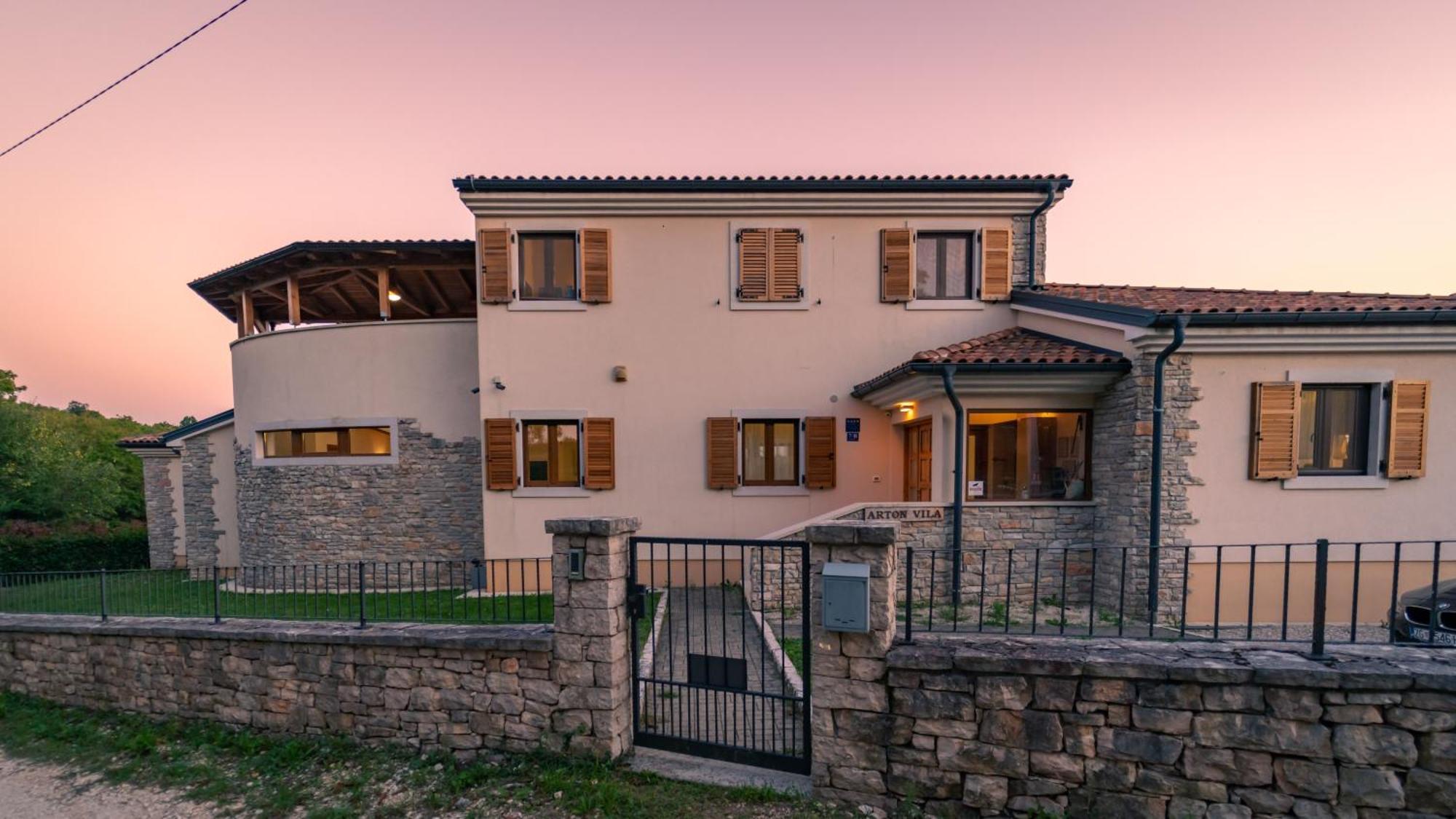 Villa Arton Heated Swimming-Pool Žminj Екстериор снимка