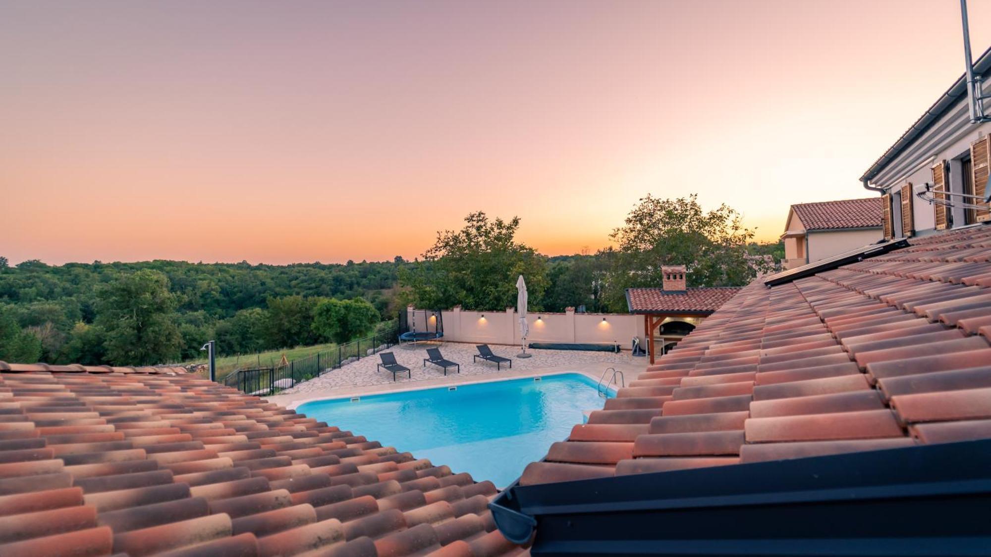 Villa Arton Heated Swimming-Pool Žminj Екстериор снимка