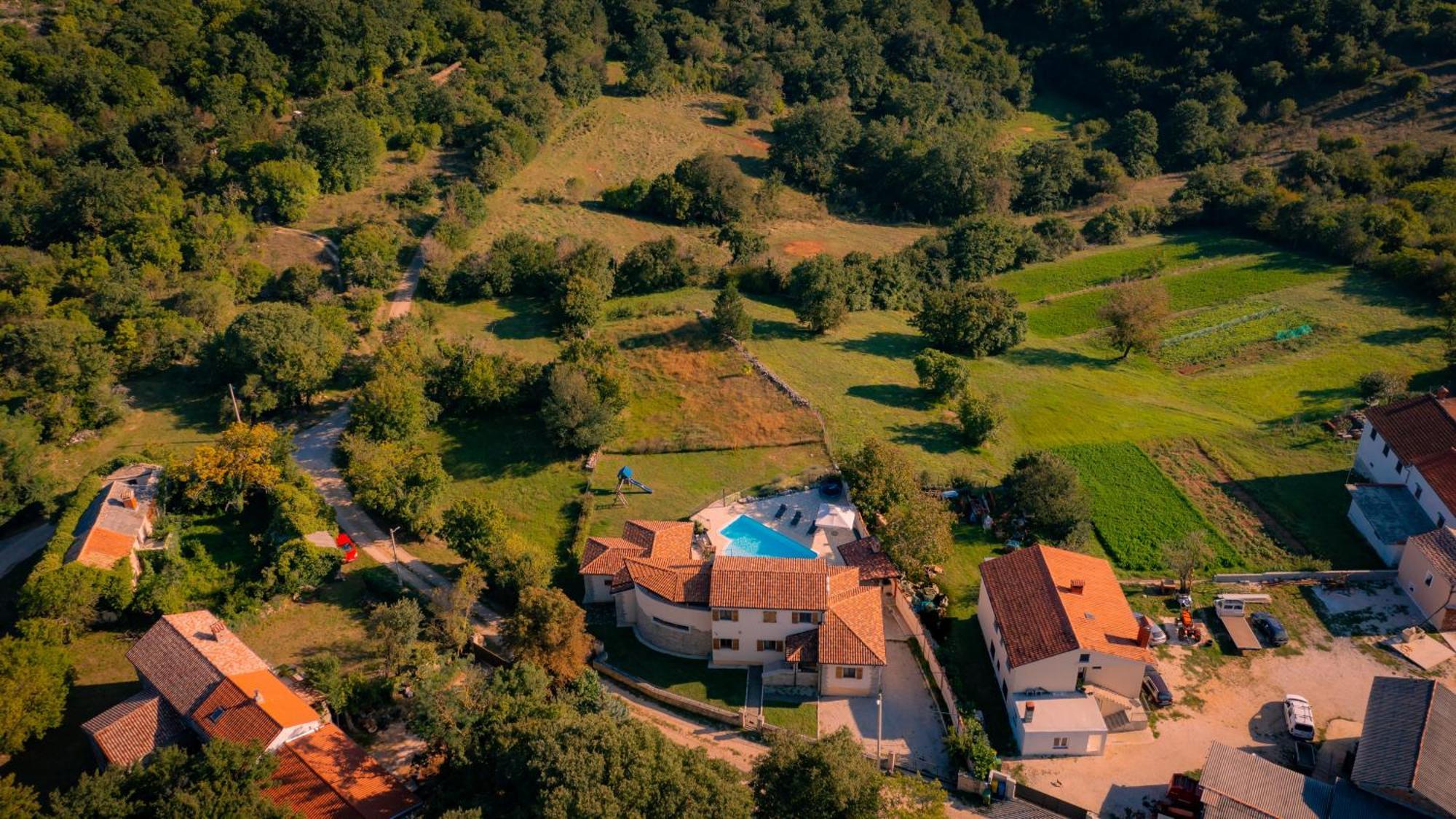 Villa Arton Heated Swimming-Pool Žminj Екстериор снимка