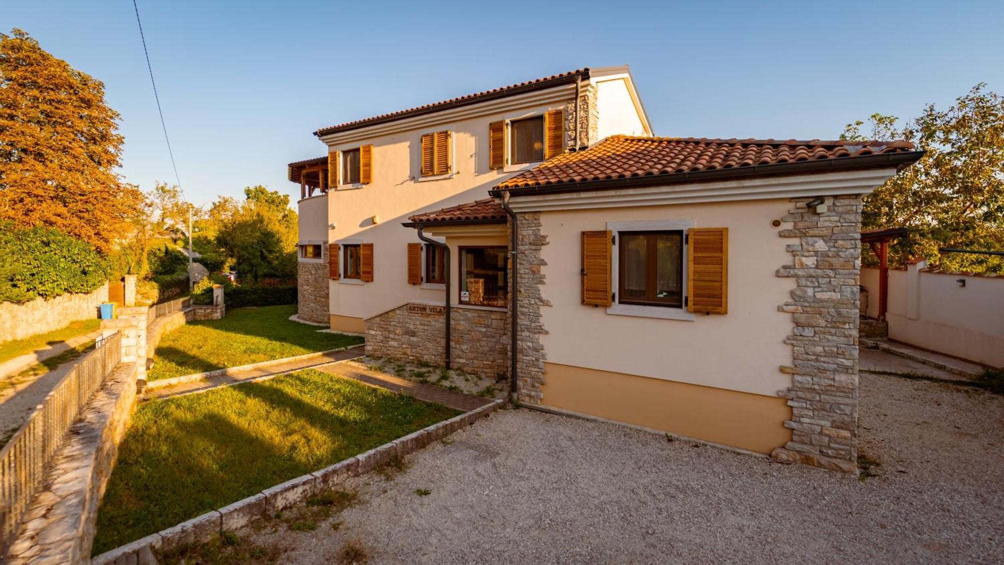 Villa Arton Heated Swimming-Pool Žminj Екстериор снимка