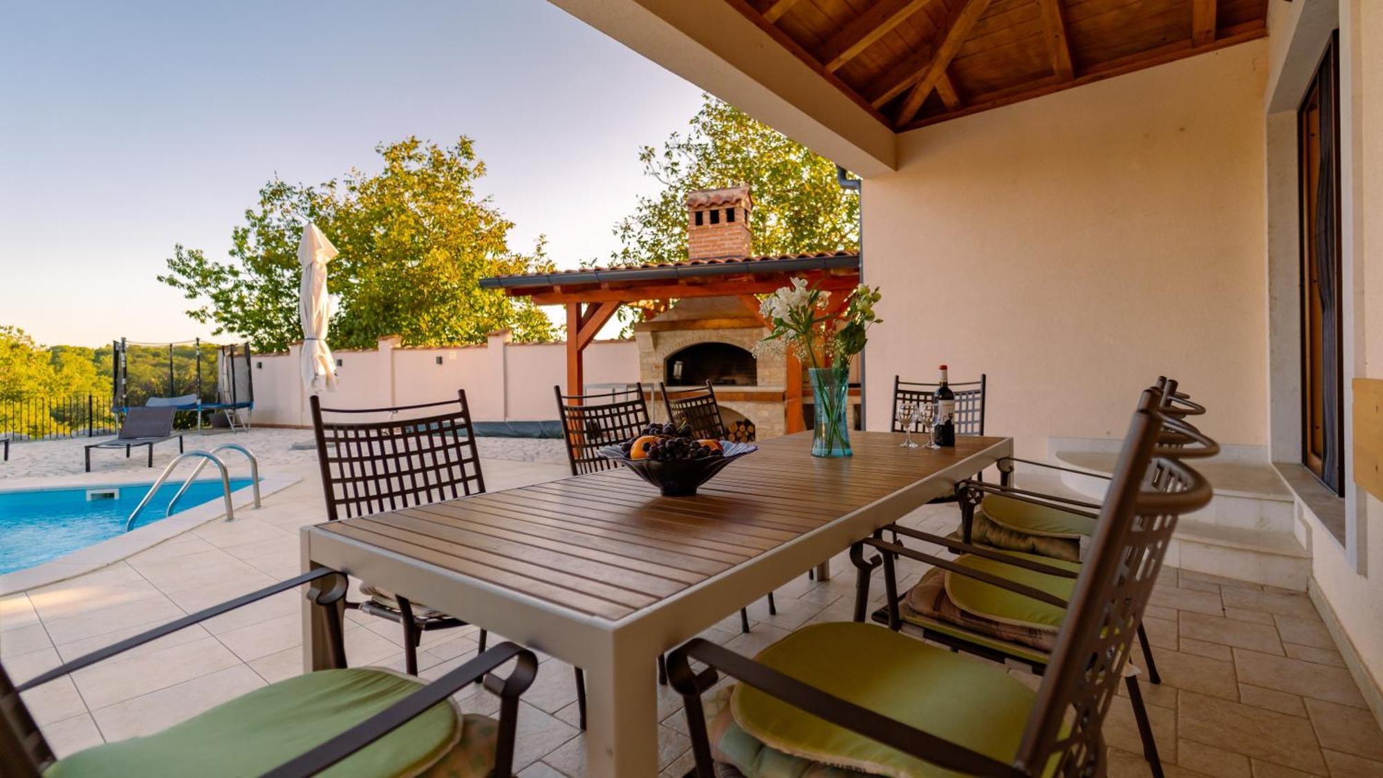 Villa Arton Heated Swimming-Pool Žminj Екстериор снимка