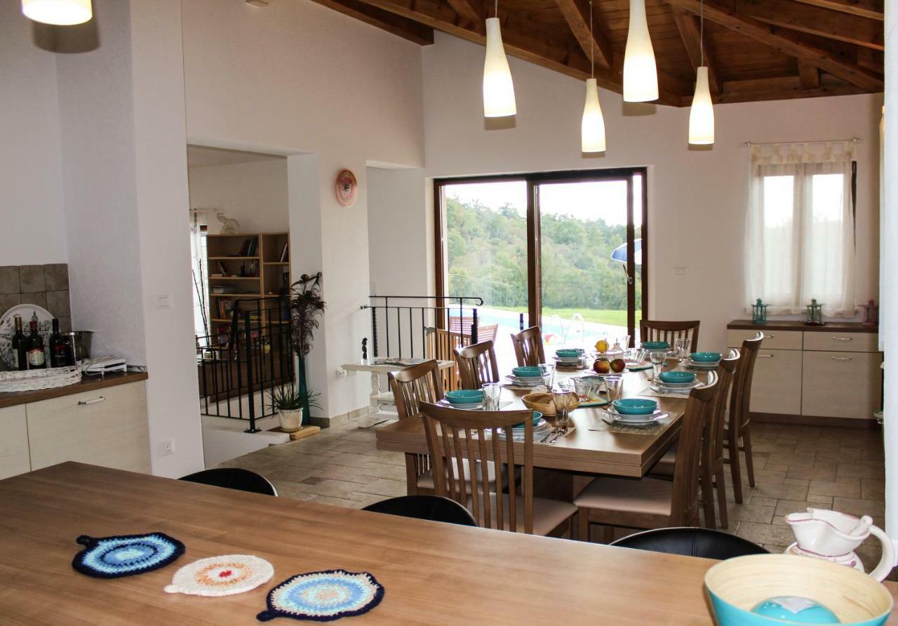 Villa Arton Heated Swimming-Pool Žminj Екстериор снимка